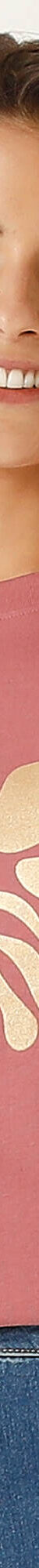 T-shirt manches longues, imprimé brillant (rose grisé) T-shirt manches longues, imprimé brillant (rose grisé)